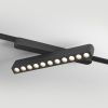 Трековый магнитный однофазный светильник Denkirs Air grill (Аир грилл) DK5338-BK