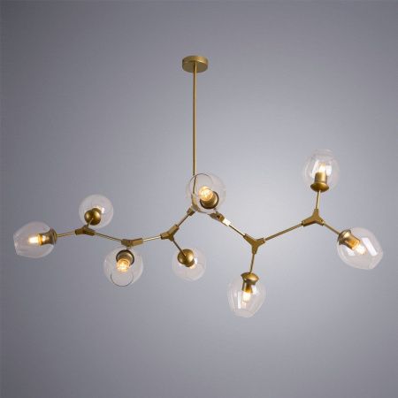Люстра на штанге Arte Lamp Yuka (Ыука) A4103SP-8GO