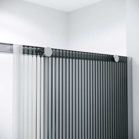 Душевой уголок Niagara Nova NG-4623-34 90х90 стекло рифленое профиль хром глянцевый без поддона