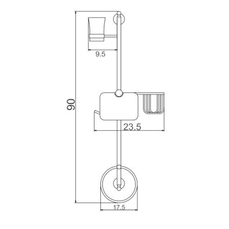 Стойка Savol S-00C07