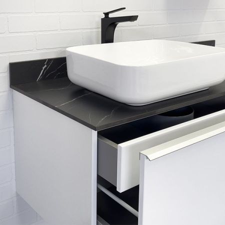 Тумба с раковиной Comforty Милан 00-00014006CF 120х50 подвесная цвет белый