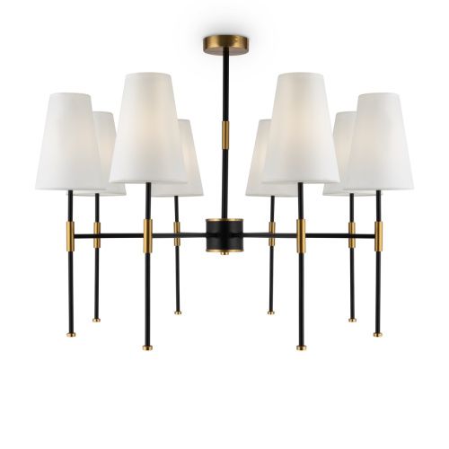 Люстра Freya Tida FR5196PL-08BBS - фото 2