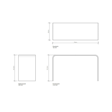 Скамья для душа Decor Walther Universal 508350