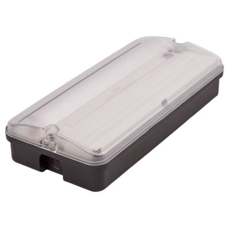 Светильник накладной Uniel ULW-K25B 6W/4000K/EMG IP65 BLACK