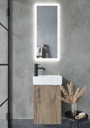 Зеркало с подсветкой Sancos Polo PL35 40х80 подвесное