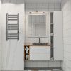 Полотенцесушитель электрический Indigo Line Trinity LСLTE70-30GFMRt 35х70 серый