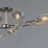 Люстра на штанге Illumico IL0272-8CSQ-25 BK AB TRENTO