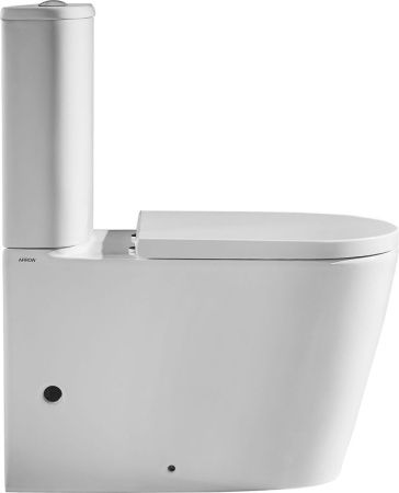 Чаша унитаза напольная Arrow AB2231H цвет белый без бачка с сиденьем микролифт безободковая каскадный смыв