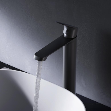 Смеситель Am.Pm Func F8F92022 на раковину черный без термостата