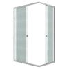 Душевой уголок Niagara Eco NG-1018-14QMT 100х80 стекло матовое профиль хром без поддона