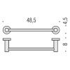 Полотенцедержатель Colombo Plus W4910.CR