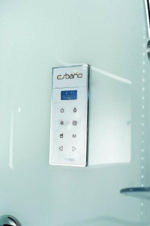 Душевая кабина Esbano ELEGANCIA ESKL108CKR 100х80 прямоугольная с крышей ориентация универсальная