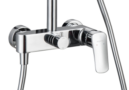 Душевая стойка Aquatek ВЕГА AQ2060CR настенная цвет хром