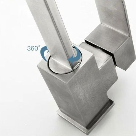 Смеситель для кухни Fashun A54018 на мойку сатин