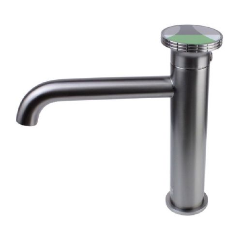 Смеситель Bronze de Luxe OMG! 9009GM-G на раковину серый - фото 4