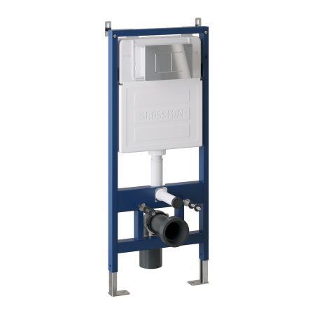 Инсталляция + кнопка смыва + унитаз Grossman Classic 97.4411S.04.10M Инсталляция + кнопка смыва + унитаз Grossman Classic 97.4411S.04.10M