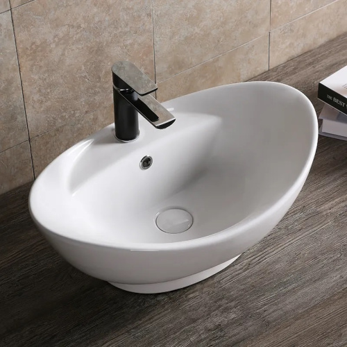 Раковина из сантехнического фарфора Cerutti SPA CR7003 60х40 накладная цвет белый - фото 5