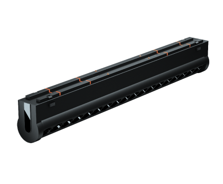 Трековый магнитный светильник iLedex Vision48-25 SMART 4825-041-L305-18W-36DG-BK