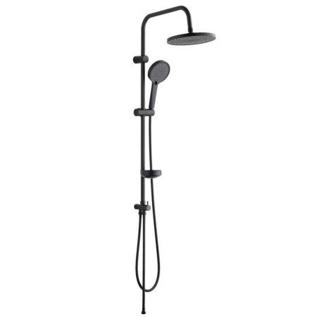 Душевая стойка Bond Circle B01-8888 настенная цвет черный