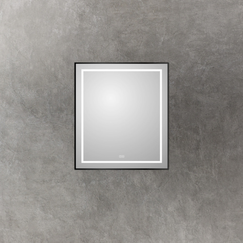 Зеркало BelBagno Kraft SPC-KRAFT-700-800-LED-TCH-WARM-NERO 70х80 - фото 3