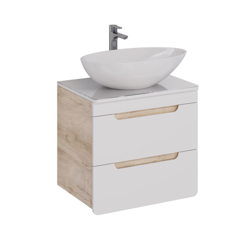 Тумба под раковину LeMark Olivia LM08OL65T 61х44,5х54 подвесная - фото 5