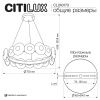 Люстра подвесная Citilux Jantar (Джантар) CL240173