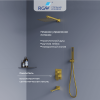 Душевая система RGW Shower Panels 51140856-06 встраиваемая в стену цвет золото