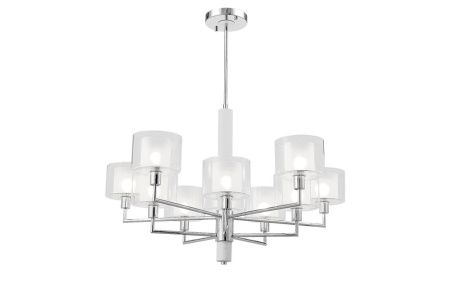 Люстра на штанге Crystal Lux Maestro (Маестро) MAESTRO SP-PL5+5 CHROME