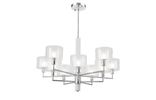 Люстра на штанге Crystal Lux Maestro (Маестро) MAESTRO SP-PL5+5 CHROME - фото 2