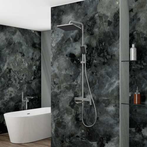 Душевая стойка Rush  ST4235-90 настенная цвет хром - фото 3