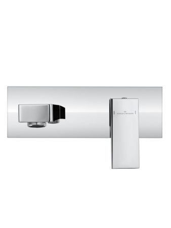 Смеситель для раковины Wonzon & Woghand Cube WW-88869016-CR встраиваемый в стену хром