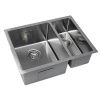 Кухонная мойка Grandex Aqua PROLINE 58 300208 60х45 цвет серый поверхность матовая