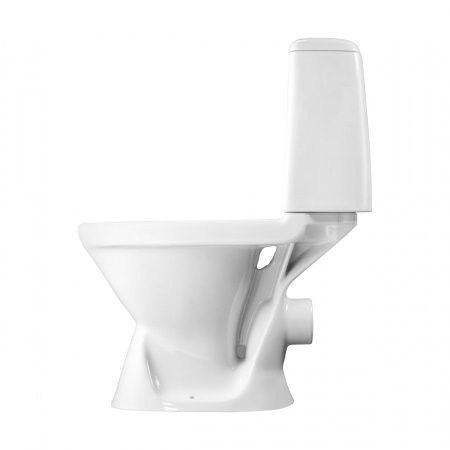 Унитаз-компакт напольный с бачком Jika Era 8245320002429 белый без сиденья каскадный смыв