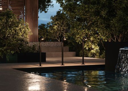 Уличный ландшафтный светодиодный светильник Maytoni Outdoor Lumi O476FL-L4GF3K