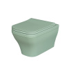 Чаша унитаза подвесная Ambassador Benefit 203T21001R цвет мятный матовый без сиденья