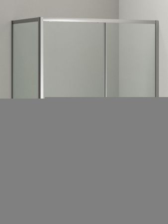 Душевой уголок Orange E23-14080TCR 140х80 стекло прозрачное профиль хром без поддона