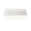 Ванна акриловая Тритон Прага Щ0000049118 170х70 пристенная прямоугольная без ножек и каркаса