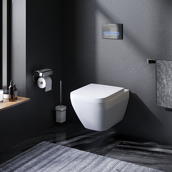 Унитаз подвесной Am.Pm Spirit V2.0 C701701SC белый с сиденьем микролифт безободковый каскадный смыв