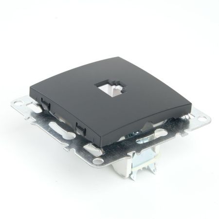 Розетка компьютерная 1-местная RJ-45 Stekker Эрна 49151
