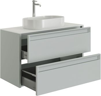 Тумба под раковину Allen Brau Fantasy 2.0 1.11005.PWM 2.0 120х50 подвесная цвет серый