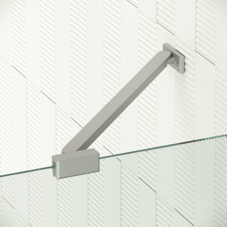 Душевая дверь Vegas-Glass AFP Retta AFP Retta 100 07 crystalvision R 100х200 стекло прозрачное профиль хром матовый