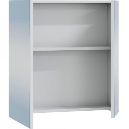 Зеркало-шкаф СанТа Аврора 700333 60х12х65 подвесной цвет белый - фото 2