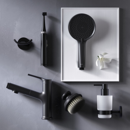 Смеситель Am.Pm X-Joy F85B02922 на раковину черный