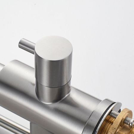 Смеситель для кухни Raffine F108L на мойку сатин