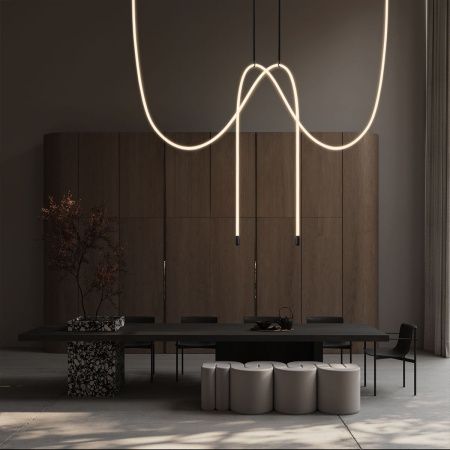 Светильник потолочный Loft It Thread 10388C Brass