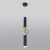 Светильник подвесной Eurosvet Lance (Ланце) 50191/1 LED черный/золото