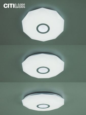 Люстра потолочная Citilux Диамант Смарт CL713A40G