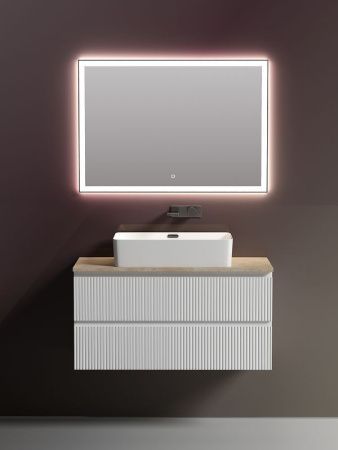 Тумба под раковину Sancos SNOB T SNT100W 100х40 подвесная цвет белый