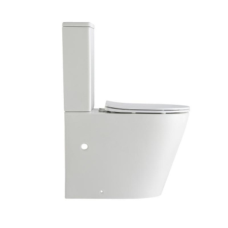 Унитаз-компакт напольный с бачком Тритон Corso Щ0000060998 белый с сиденьем микролифт безободковый смыв торнадо