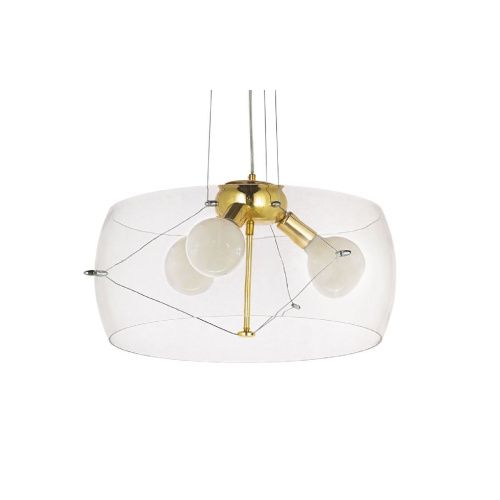 Светильник подвесной Lumina Deco Globo (Глобо) LDP 6018-500 PR+F.GD - фото 2